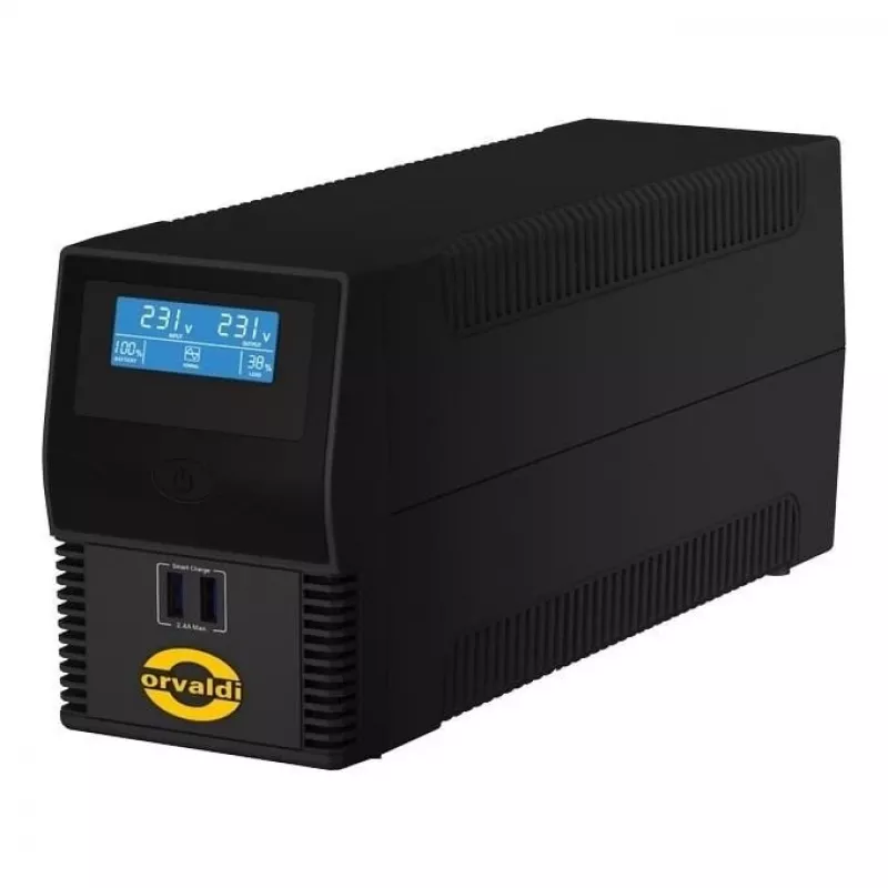 Orvaldi ID850IEC Line-Interactive UPS 0.8 kVA 480 W 2x IEC C13