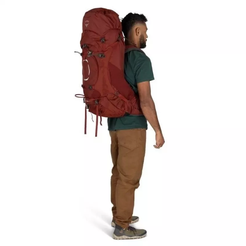 Osprey Aether 65 Trekking Backpack S/M Garnet Red