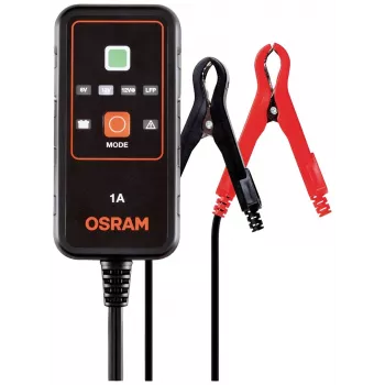 OSRAM BATTERYcharge 901 6V/12V 1A Automatic Battery Charger for Lead-Acid Batteries