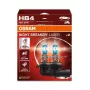 OSRAM Night Breaker Laser HB4 (Set of 2) - 12V 51W P22d Halogen Headlight Bulbs, Up to 150% More Brightness, 150m Beam, 20% Whiter Light, White