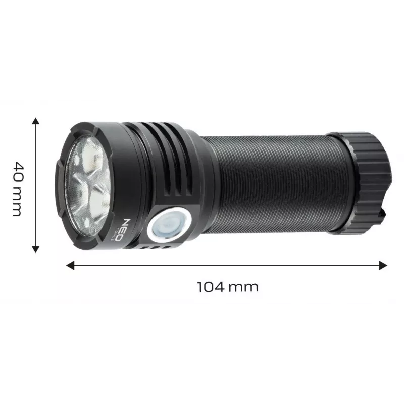 OSRAM P9 LED USB Rechargeable Flashlight 3300 lm Black