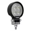 Osram ROUND WL VX80-WD LED Work Light, 10W, 12/24V, 800lm, 6000K, Wide Beam, IP67, ECE R10, DT Connector, 80mm