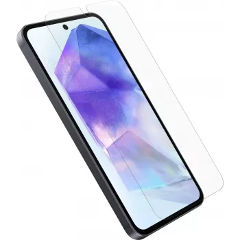 OtterBox Glass Series Screen Protector for Samsung Galaxy A55 5G - Transparent - Drop-Resistant - Scratch-Resistant - Shatterproof - 1 Pack (77-95481)