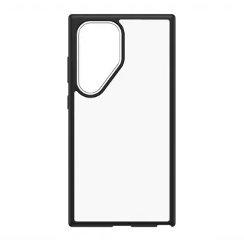 OtterBox React Case for Samsung Galaxy S24 Ultra - Black Crystal Clear/Black with Drop+ Protection