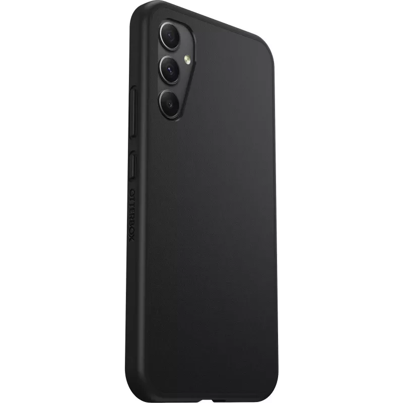 OtterBox React Series Back Cover for Samsung Galaxy A34 5G Black Pro Pack (77-91637)
