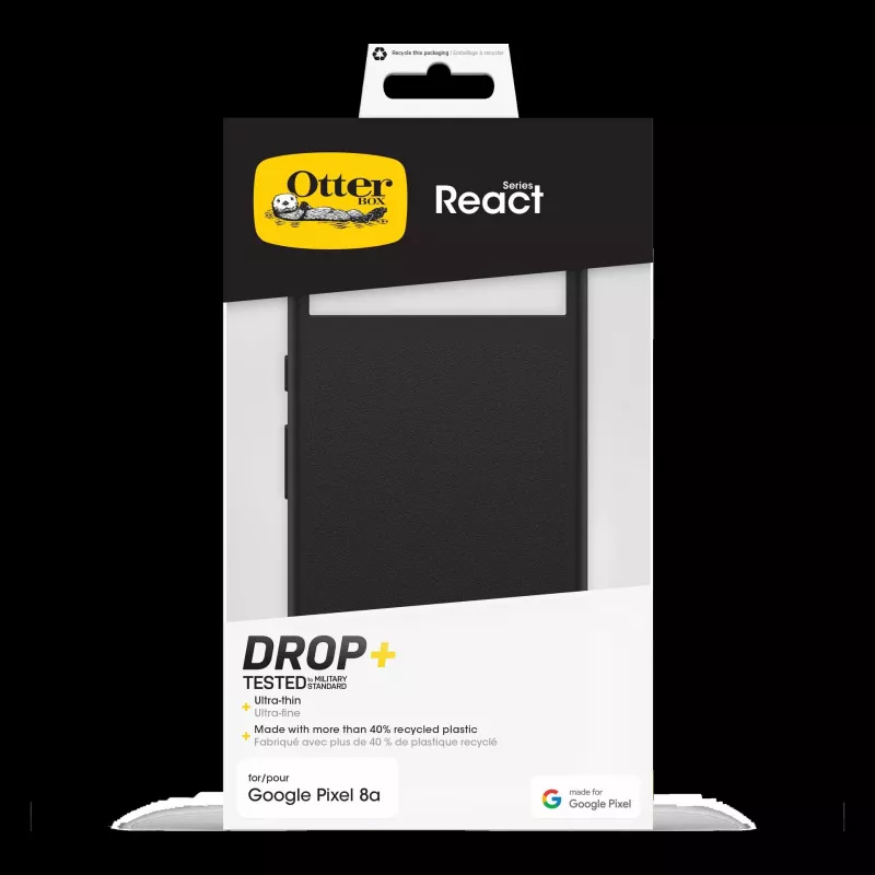 OtterBox React Series Case for Google Pixel 8a - Black