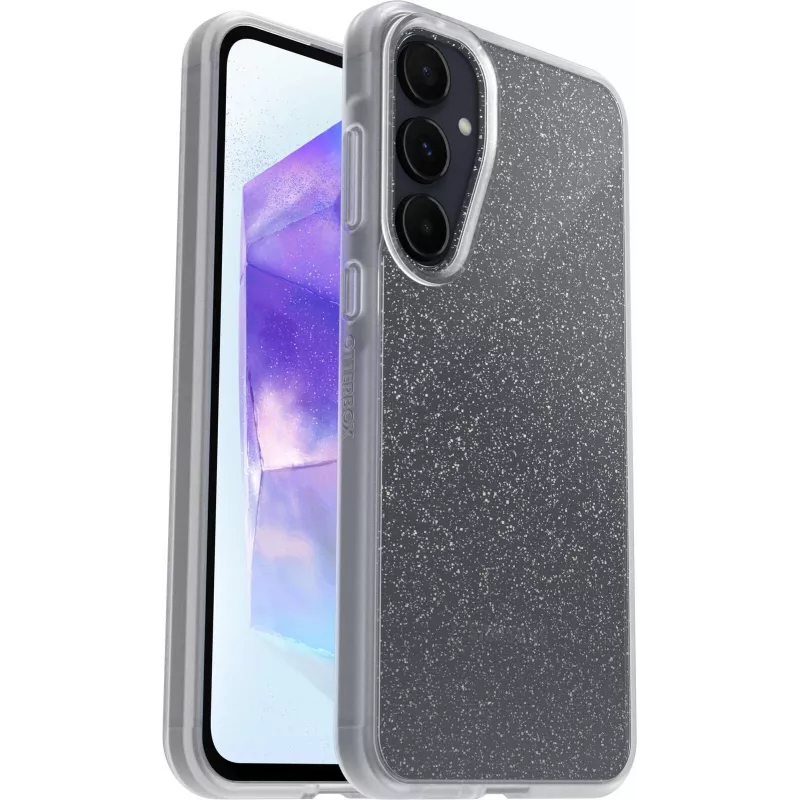 OtterBox React Series Case for Samsung Galaxy A55 5G - Stardust (Transparent) 77-95411