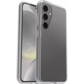 OtterBox React Series Case for Samsung Galaxy S24 – Clear Transparent, Ultra-Slim Protective Back Cover