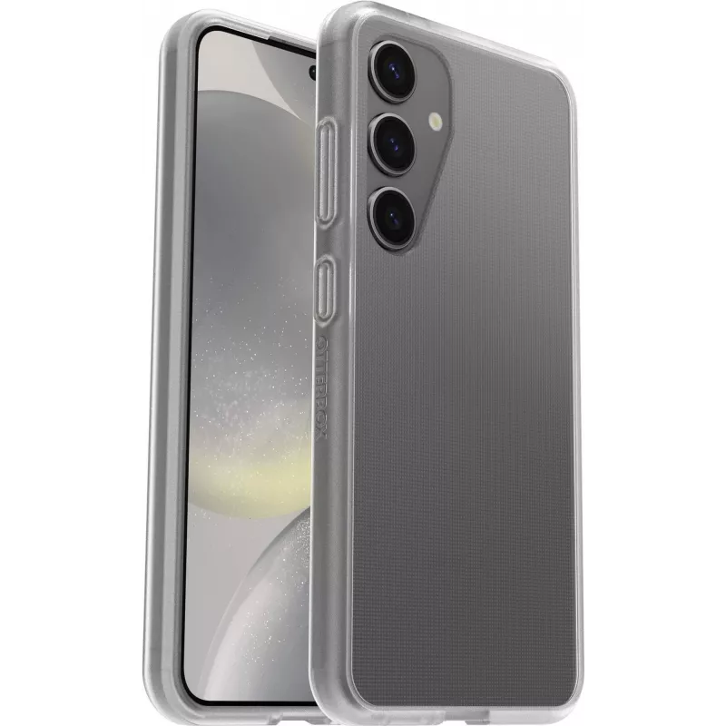 OtterBox React Series Case for Samsung Galaxy S24 – Clear Transparent, Ultra-Slim Protective Back Cover