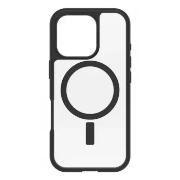 OtterBox React Series MagSafe Case for Apple iPhone 16 Pro - Black Crystal-Clear 77-96252