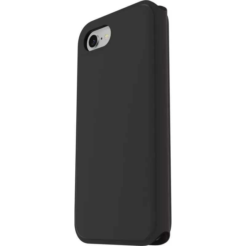 OtterBox Strada Series Flip Case for Apple iPhone 6/6s/7/8/SE (2nd & 3rd Gen) - Black