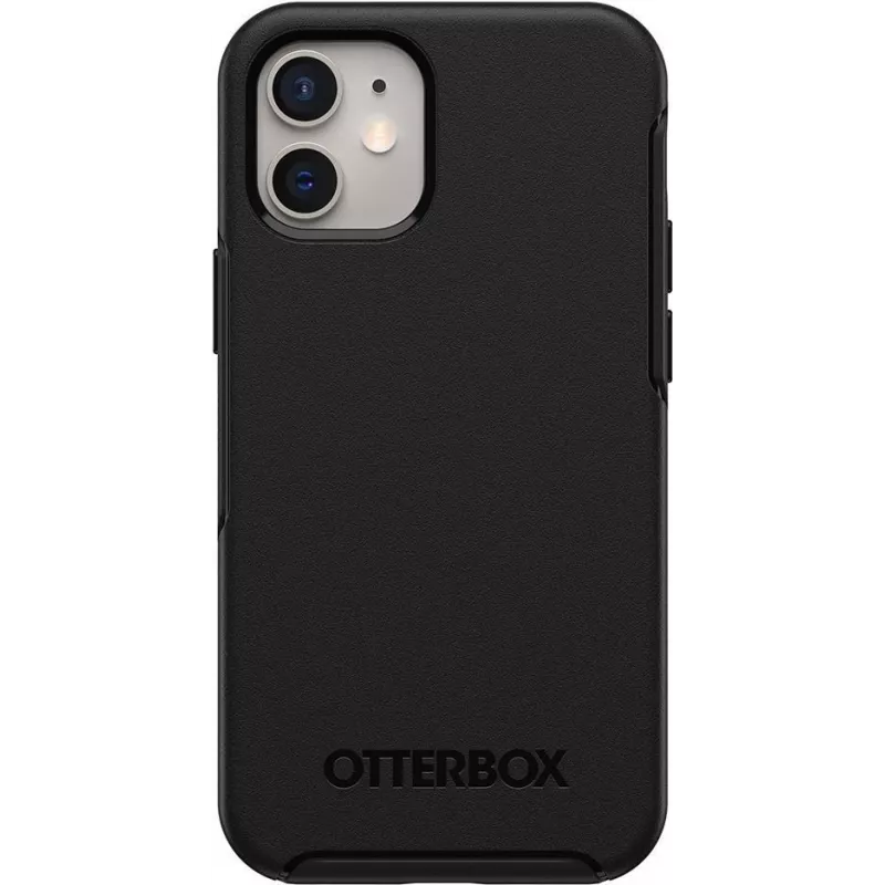 OtterBox Symmetry Series Back Cover for Apple iPhone 12 / 12 Pro - Black 77-66197