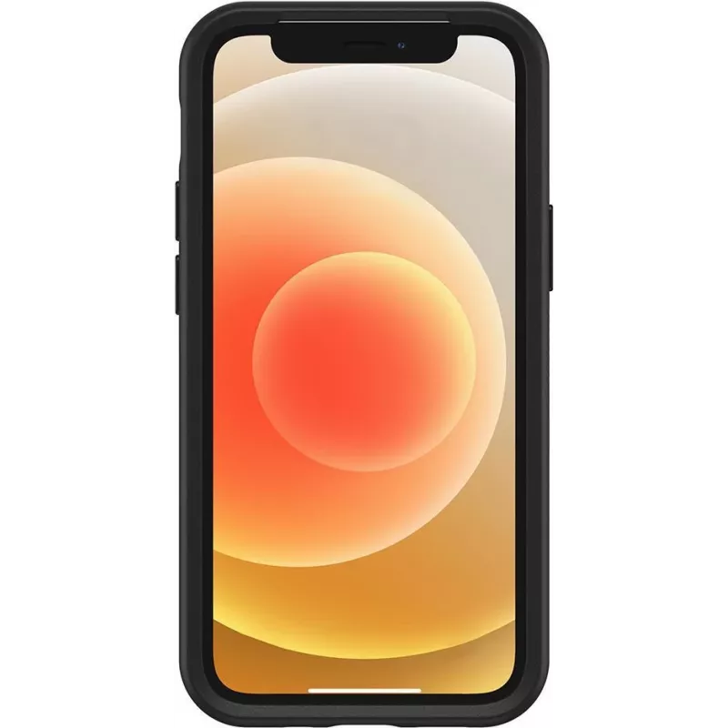 OtterBox Symmetry Series Back Cover for Apple iPhone 12 / iPhone 12 Pro - Black