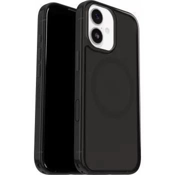 OtterBox Symmetry Series Clear MagSafe Case for iPhone 17 - Black Mist