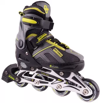 Outrace Flash Boy PW-126B-79 Adjustable Kids Inline Skates Black Blue