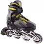 Outrace Flash Boy PW-126B-79 Adjustable Kids Inline Skates Black Blue