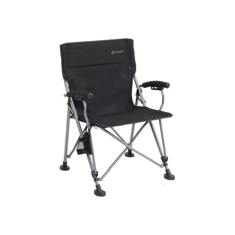 Outwell Campo Camping Chair 125 kg Black/Grey