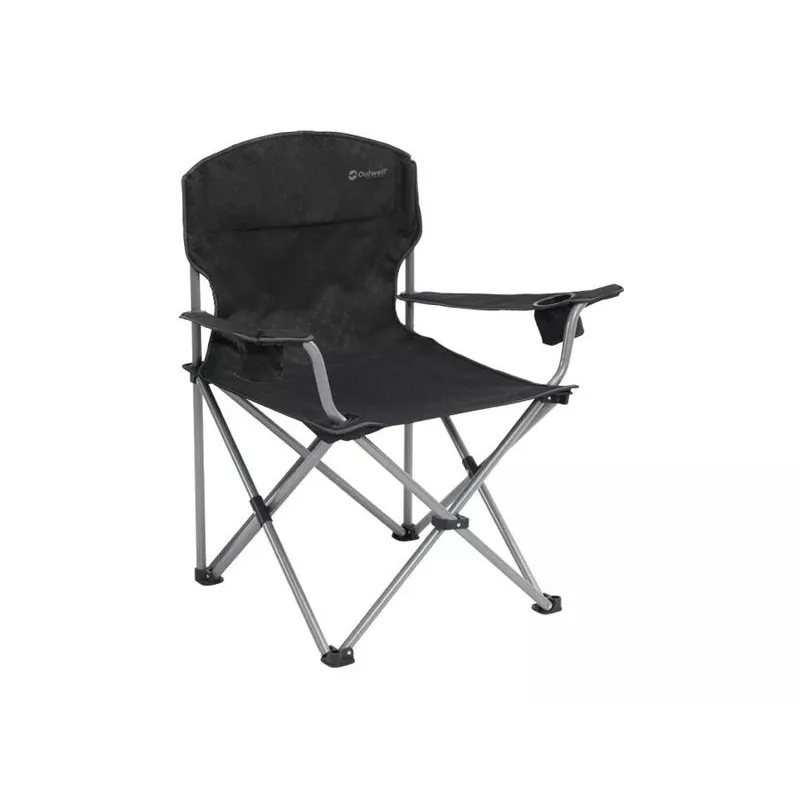 Outwell Catamarca XL Folding Camping Chair 150 kg Black/Grey