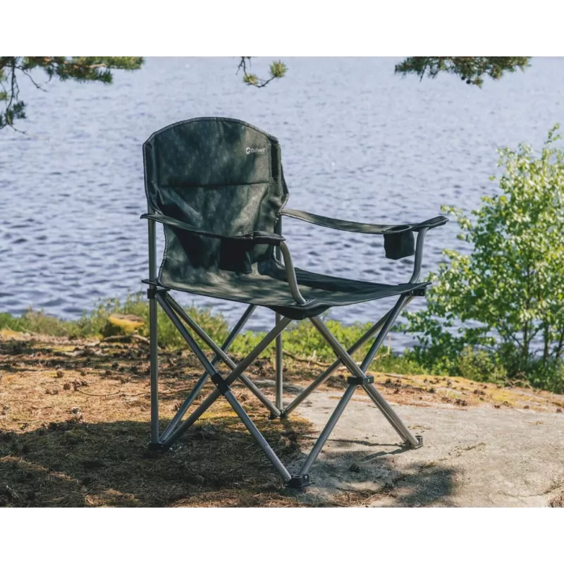 Outwell Catamarca XL Folding Camping Chair 150 kg Black/Grey