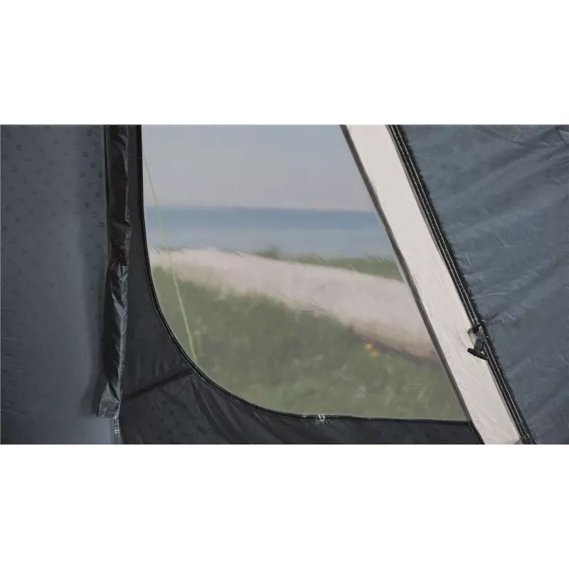 Outwell Earth 5 5-Person Tunnel Tent – 2 Rooms, 3000mm Hydrostatic Head, Green