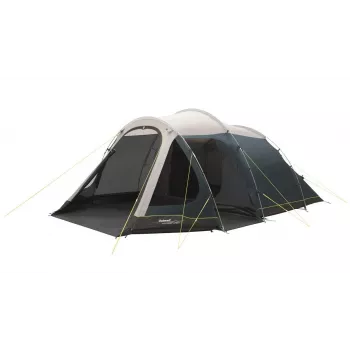 Outwell Earth 5 5-Person Tunnel Tent – 2 Rooms, 3000mm Hydrostatic Head, Green