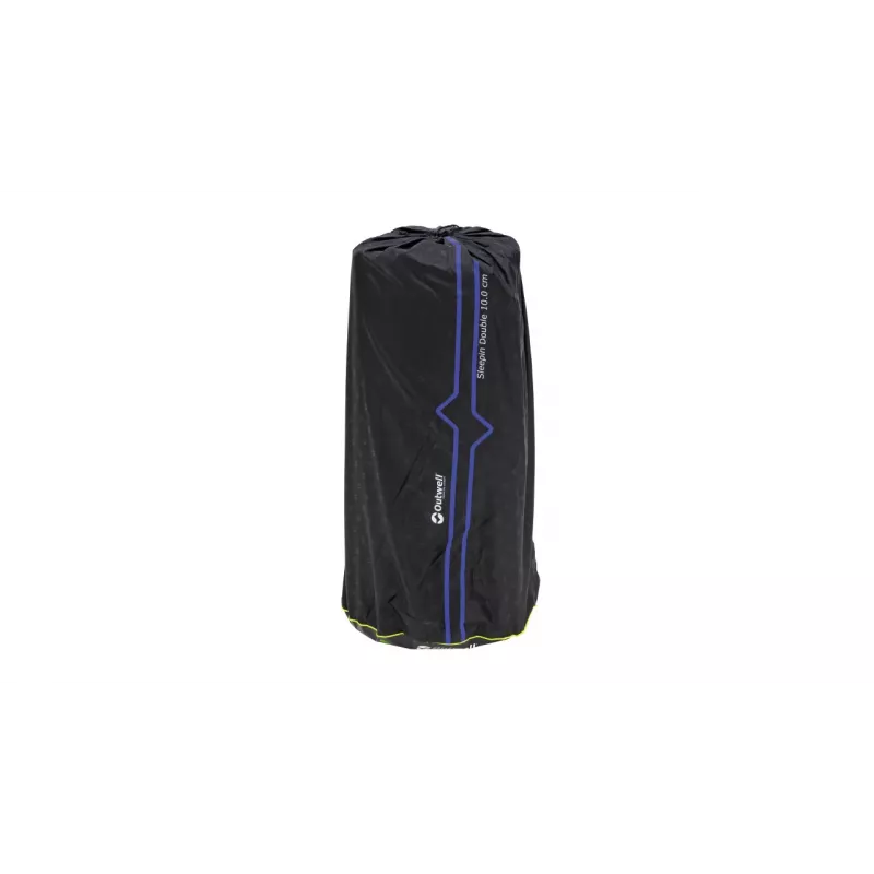 Outwell Sleepin Double Mat 100 mm Self-Inflating Double Camping Mat 200 x 130 x 10 cm Grey/Blue