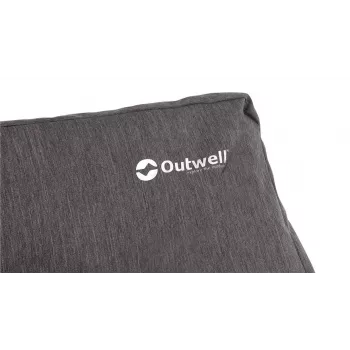 Outwell Yellowstone Lake Folding Camping Chair Grey 4-Leg Steel Frame 120 kg