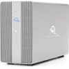 OWC Mercury Elite Pro Dual 2-Bay RAID Enclosure with 3-Port USB Hub, USB 3.2 Gen 2 Type-C (Silver)