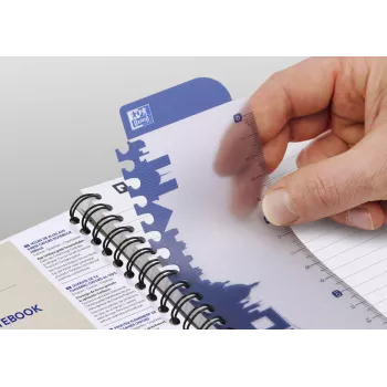 Oxford Essentials Notebook - Squared - Black - A4+ - 70 Sheets - 90 g/m²