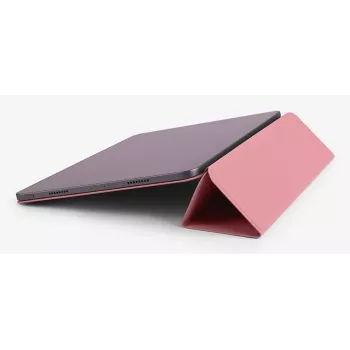 P. BookCover Case for iPad 11/10.9 Old Pink – Folio with Pencil Holder, Auto Wake/Sleep