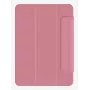 P. BookCover Case for iPad 11/10.9 Old Pink – Folio with Pencil Holder, Auto Wake/Sleep