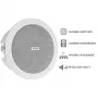PA Ceiling Speaker HQM-SOZ1024 10W 100V White