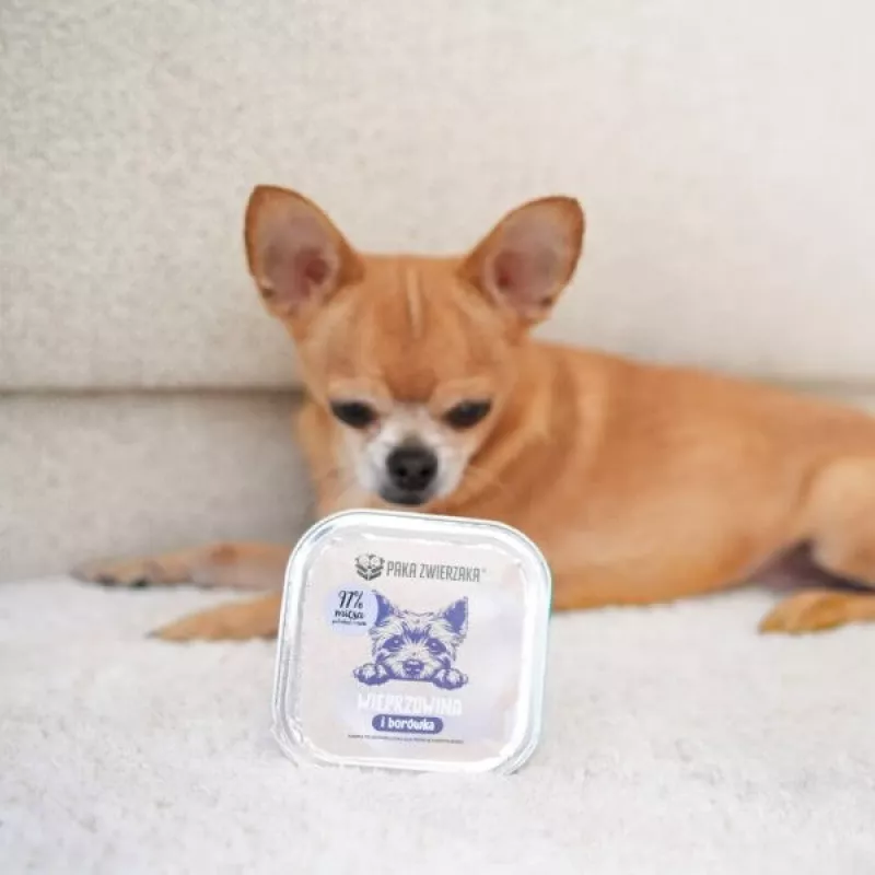 PAKA ZWIERZAKA Pork with Blueberries Mono Wet Dog Food 150g