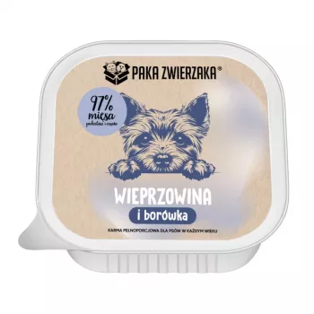 PAKA ZWIERZAKA Pork with Blueberries Mono Wet Dog Food 150g