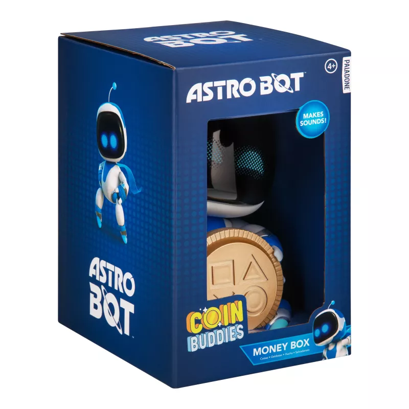 Paladone AstroBot Coin Buddies Multi-coloured Robot Coin Bank