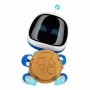 Paladone AstroBot Coin Buddies Multi-coloured Robot Coin Bank