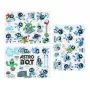 Paladone AstroBot Fridge Magnets - 34-Piece Magnetic Set, 3 Sheets, Space Robot Design