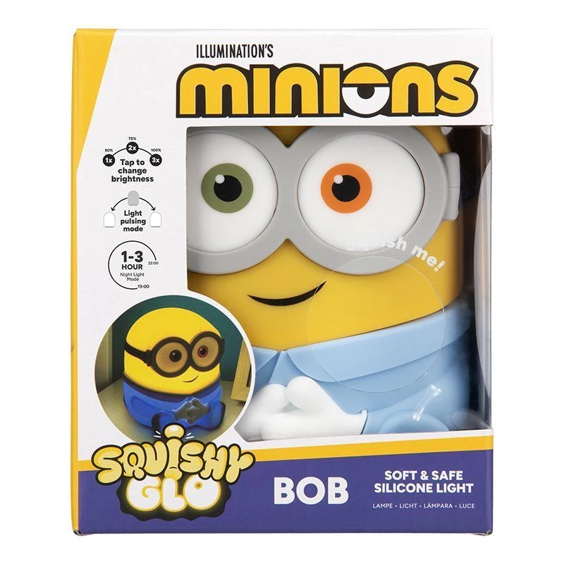 Paladone Bob SquishyGlo Silicone Light Rechargeable - SpongeBob SquarePants Mood Light