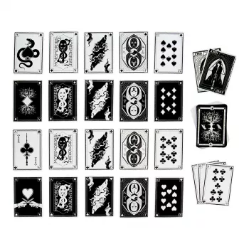 Paladone Harry Potter Dark Arts Playing Cards in Tin