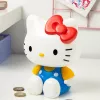 Paladone Hello Kitty Shaped Money Box - Ceramic Coin Bank, Official Sanrio Merchandise, White/Pink/Black, 13.5 x 13.5 x 16.5 cm
