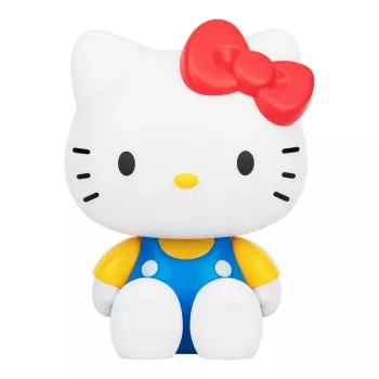 Paladone Hello Kitty Shaped Money Box - Ceramic Coin Bank, Official Sanrio Merchandise, White/Pink/Black, 13.5 x 13.5 x 16.5 cm
