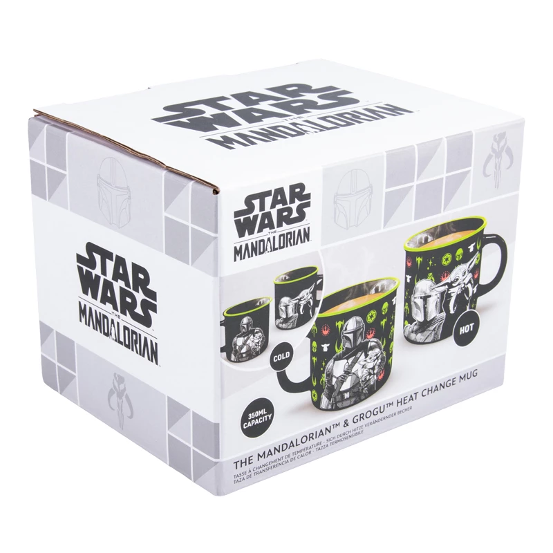 Paladone Mandalorian and Grogu Heat Change Mug