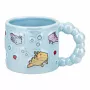 Paladone Minecraft Axolotl Bubble Shaped Mug - 325 ml Ceramic Pink