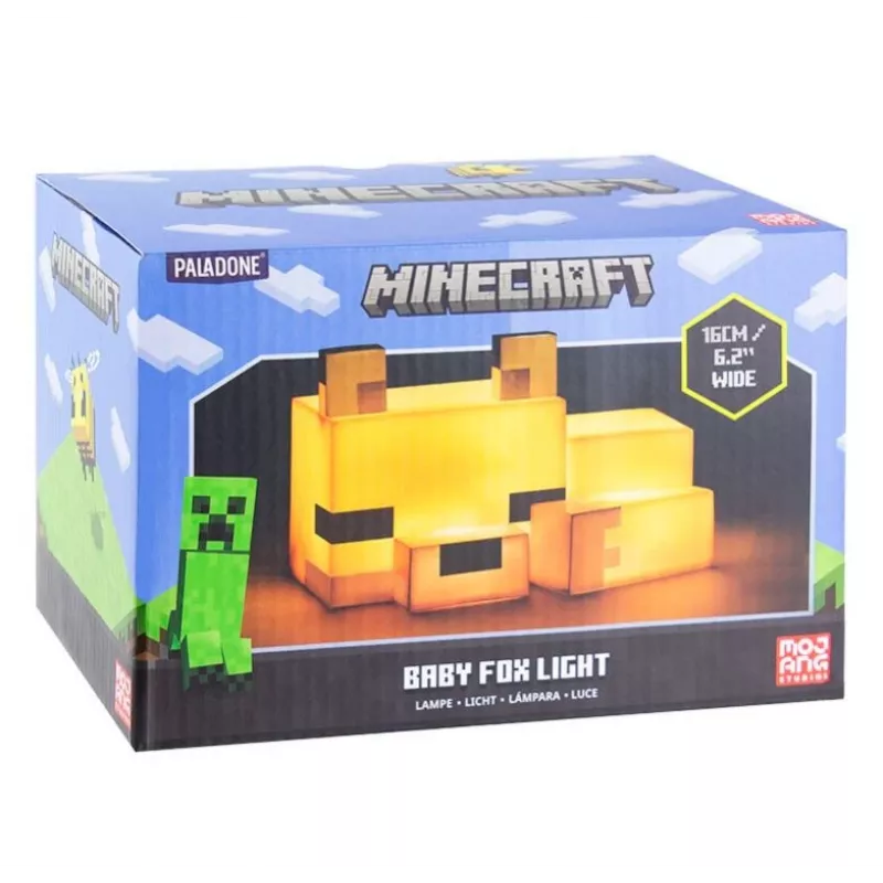 Paladone Minecraft Fox Light - Official LED Icon Light