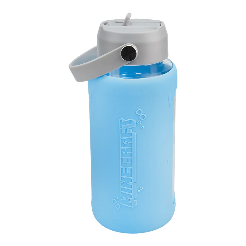 Paladone Minecraft Glass Water Bottle 450 ml Creeper Design