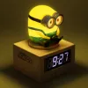 Paladone Minions Icon Alarm Clock - Digital LED, USB Powered, Snooze