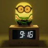 Paladone Minions Icon Alarm Clock - Digital LED, USB Powered, Snooze