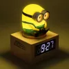 Paladone Minions Icon Alarm Clock - Digital LED, USB Powered, Snooze