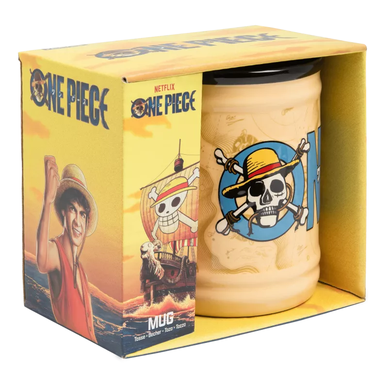Paladone One Piece Shaped Mug - Monkey D. Luffy 350ml Ceramic