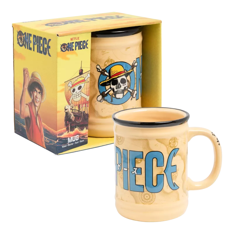 Paladone One Piece Shaped Mug - Monkey D. Luffy 350ml Ceramic